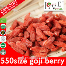 2017 neue Ernte Bio 500-550granule / 50g Goji Berry